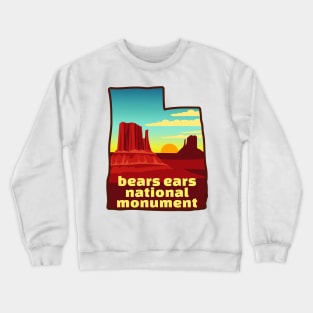 Bears Ears National Monument Utah Crewneck Sweatshirt